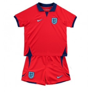 England Udebanesæt Børn VM 2022 Kort ærmer (+ korte bukser)